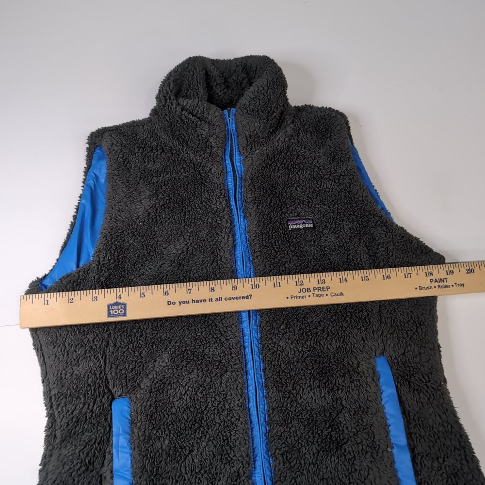 Patagonia Los Lobos Vest Reversible Full Zip‎ Fleece Womens Size Small - Picture 3 of 10